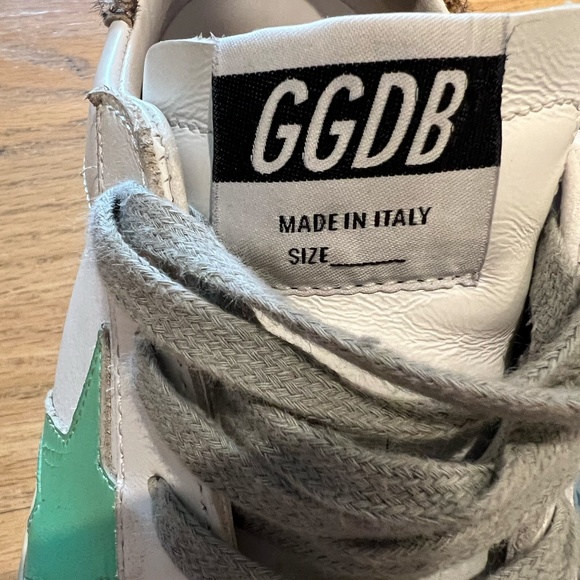 Golden Goose Hi Star sneakers with leopard-print heel tab - Picture 4 of 11